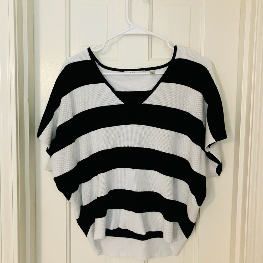 Cyrus Monochrome Knit Top